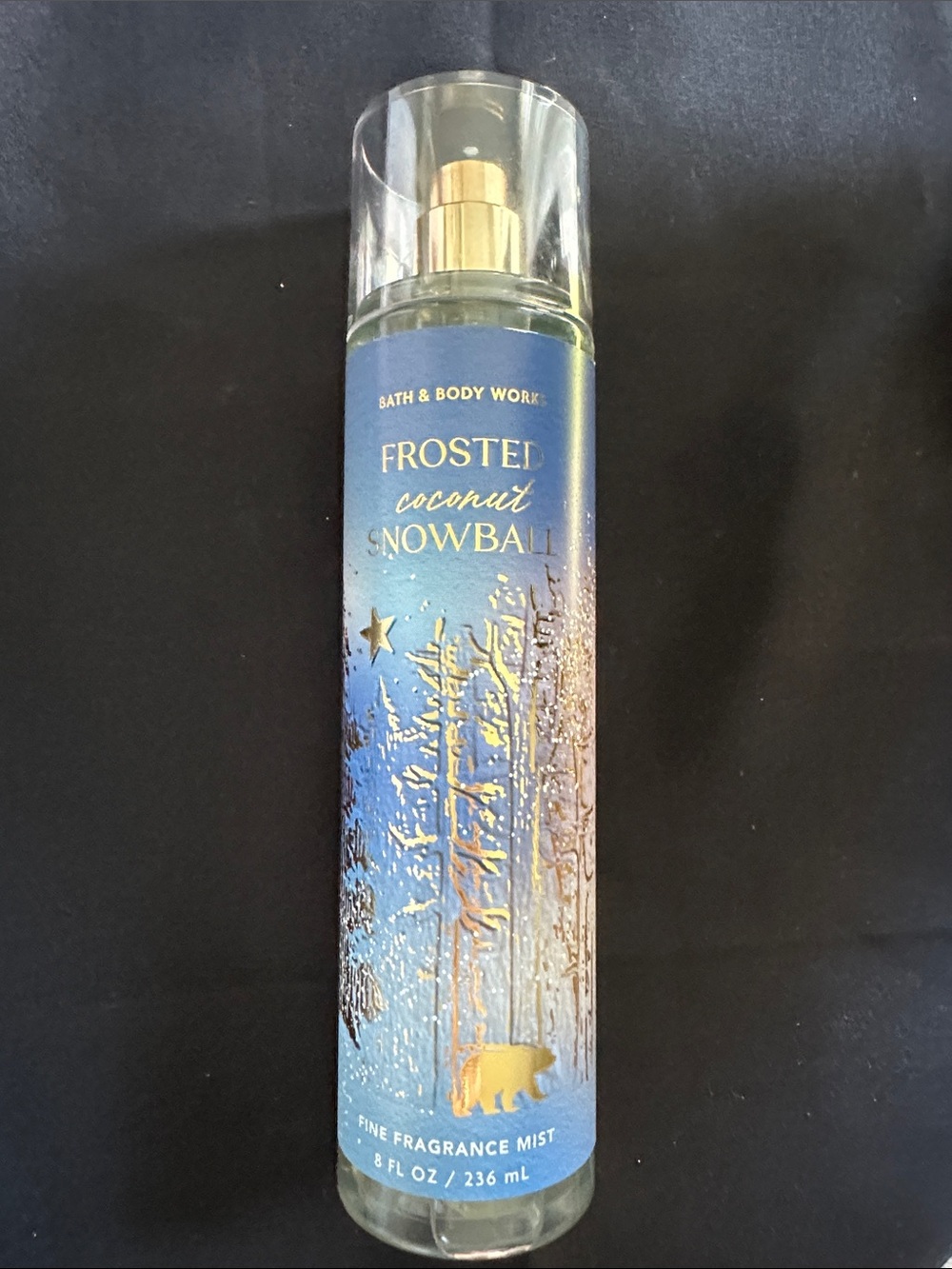 Bath & Body Works NWT Frosted Coconut Snowball fragrance mist. 8 oz